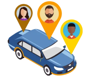 Ícone de identificação de condutor por ibutton e chaveiro personalizado da Cellblock.